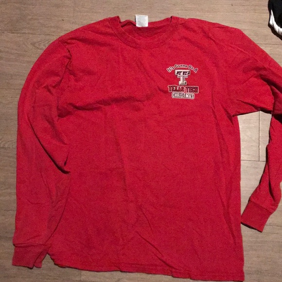 Long Sleeve Texas Tech Shirt - Picture 2 of 3